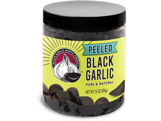 Peeled Black Garlic (1 lbs) Kosher Certified - Eastern Shore Products