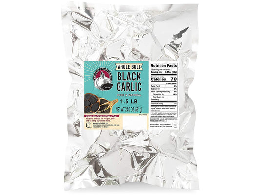 Black Garlic (Whole Bulb) - 1.5 pounds - Eastern Shore Products