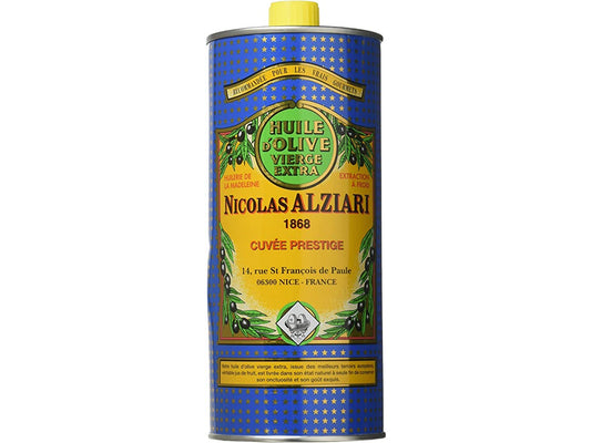 Nicolas Alziari "CUVÉE Prestige" (1000 ML, 34 FL Oz) Organic Extra Virgin Olive Oil...France - Eastern Shore Products